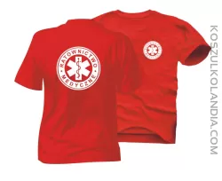 koszulka dla ratownika medycznego z logo ratownictwo medyczne