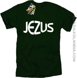 JEZUS Jesus christ symbolic - Koszulka Męska - Butelkowy