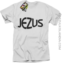 JEZUS Jesus christ symbolic - Koszulka Męska - Biały