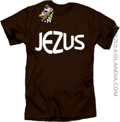 JEZUS Jesus christ symbolic - Koszulka Męska - Brązowy