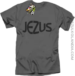 JEZUS Jesus christ symbolic - Koszulka Męska - Szary
