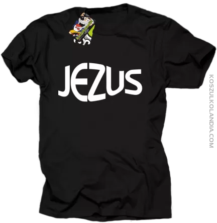 JEZUS Jesus christ symbolic - Koszulka Męska - Czarny