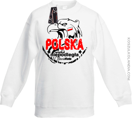 Polska Wielka Niepodległa - Bluza dziecięca standard bez kaptura 